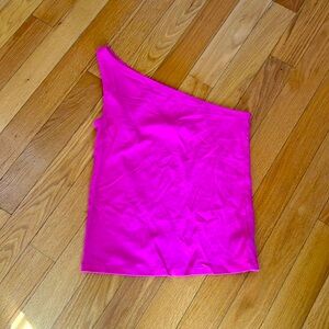 GAP Women's One Shoulder Ribbed Tank